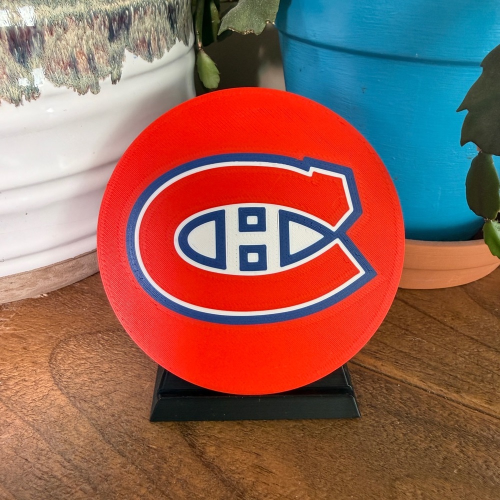 Montreal Canadians NHL Coaster Set – 4-Pack with Holder